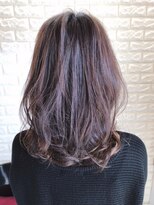 ピリカヘアデザイン(pirica hair design) 鎖骨ミディアム×冬っぽいラベンダー☆