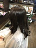 ブリーチなしアッシュカラー