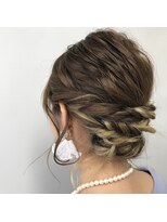 町上津役の美容室 ヘアセット