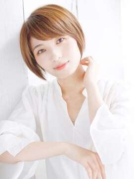 ヘアメイク ナル(hair make nalu) 大人可愛いショートボブスタイル