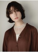 [enntaku 新宿]くせ毛風アンニュイパーマ　マニッシュショート