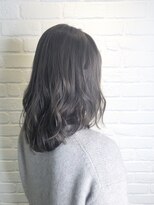 デイジー インデックスヘア 大島店(DAISY index hair) 毛先パーマ×ネイビーカラー×大人かわいい×マーメイドアッシュ