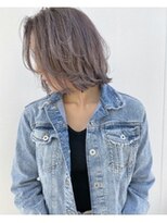 ノア ヘアデザイン 町田店(noa Hair Design)&nbsp;ラベンダーアッシュ×ボブレイヤー