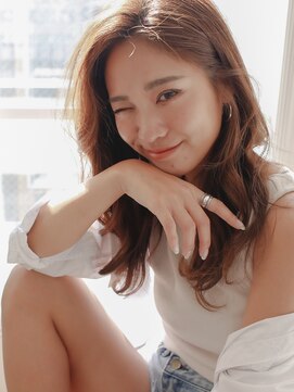 ラックスビー ガーデン 西宮北口駅前店(LUXBE GARDEN) ニュアンスルーズウェーブ【LUXBE 西宮北口駅前店】