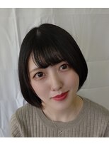 美容室 ハナ華(HANA)&nbsp;黒髪引き立つボブスタイル