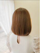 リノ(Lino)&nbsp;透明感ベージュ×ボブ