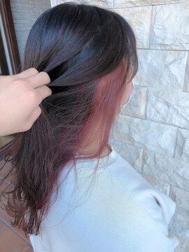 ブランシェ 高蔵寺店(BRANCHE) ☆インナーカラー☆チェリーピンク【北川】