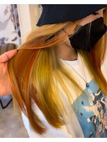 ヘアスタジオニコ(hair studio nico...)&nbsp;オレンジとイエロー