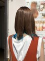 ヘアースタジオ ピーチ(Hair Studio PEACH) アルティスとカラー高明度の色が綺麗に発色します。