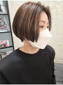 【新宿penelope】ハンサムショート×ハイライトカラー!遠藤至