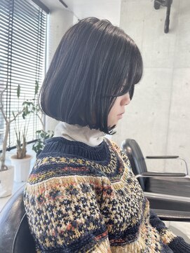 アルテ(ARTE) 【ARTE表参道/青山】顔まわりレイヤーセミロング×透明感カラー