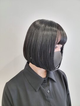 ツナグ(TSUNAGU) ☆ダークアッシュ×前下がりボブスタイル