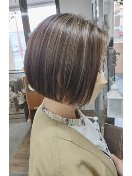 ニコ(nico...) 白髪ぼかしハイライト☆