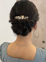 シュピネ(choupinet)&nbsp;王道お呼ばれアップスタイル