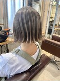 《kitin吉祥寺》 コントラスト ハイライト ボブ
