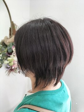 チモト美容室 ウルフカット