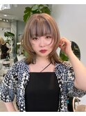 【RITZY】ウルフカット☆セクションカラー