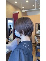 ミリュウ(Milieu)&nbsp;20代/30代/丸みショート/ショートボブ/大人ショート