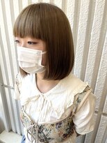 ネオリーブカップ 町田店(Neolive capu)&nbsp;ハイトーンボブ ＊ ベージュカラー【町田/韓国風/ボブスタイル