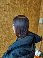 ビーヒアナウ N゜03 金沢駅西店(BE HERE NOW) ボブ/縮毛矯正/髪質改善/ストレート