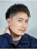 アップバングフェード