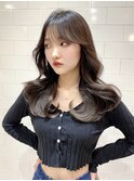 韓国レイヤー×ash greige 【韓国ヘア】【韓国風レイヤー】