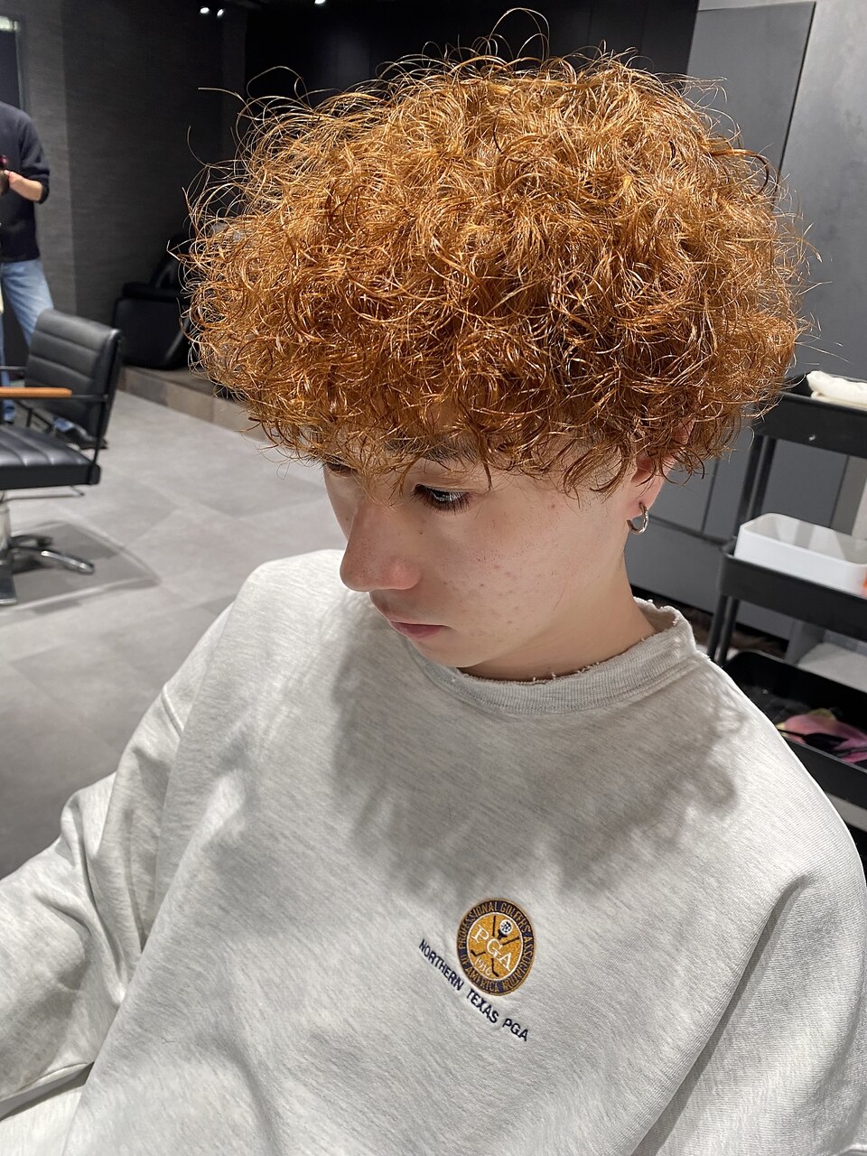 パーマ NEXT NEO【櫻田】ゆる波巻きスパイラルパーマ マッシュウルフ