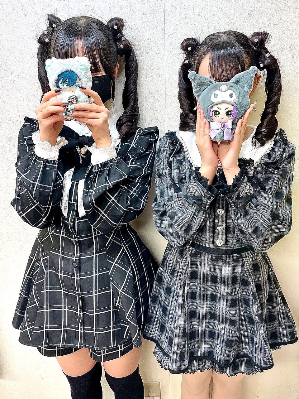 ふたごセット♪『立体リボン＋ツインテール』ラブリーヘア