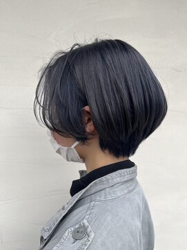 トワ(toi) ショート×BLUE