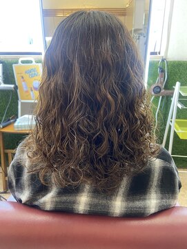 ワンポイント ウィズ パリス(One Point with Paris) ハードパーマ