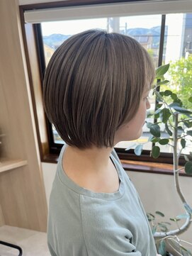 メロウ(mellow) ダブルカラー×グレージュ