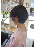グラデーションボブ／ハンサムショート