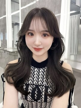 マウルルナ(MAEUL luna) 韓国ヘア くびれ シースルー前髪