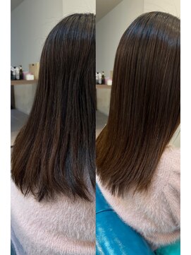 アメイズトーキョー 札幌大通(Amaz! tokyo) 小顔ネビージュワンレン/縮毛矯正/髪質改善/ツヤ髪/くせ毛