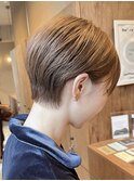小顔ショート#髪質改善#白髪ぼかし#鎌倉#40代#50代#グレージュ