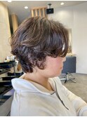 40代50代60代◎クセを活かす◎パーマ風くせ毛ショート
