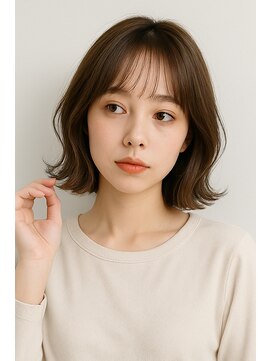 プラスイズム ヴェレン(PLUSISM Velen) ボブ外ハネくびれ京都宇治20代30代40代50代