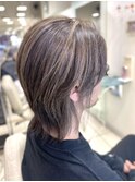 メンズカット　ナチュラルウルフレイヤー