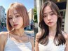 カット+美髪カラー+髪質改善Aujua[2step]_￥8800【上野/レイヤーカット】