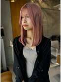 veil pink beige color