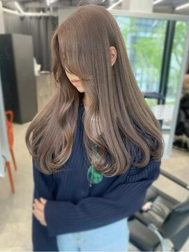 ペレ アネックス 大阪梅田茶屋町店(PELE ANNEX) ホワイトグレージュ/デジタルパーマ/フェザーパーマ/梅田