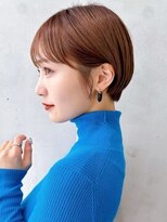 トイロ 横浜(Toiro)&nbsp;20代30代40代大人ナチュラルショートボブ前髪あり丸みショート