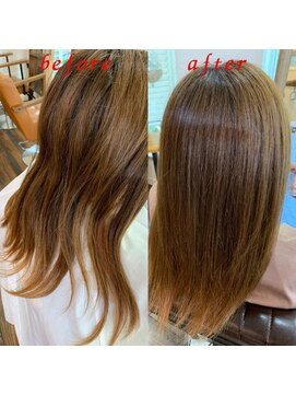 ヘアーサロン ココア(hair salon cocoa) 潤艶ストレートリペア