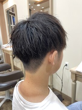 アルターリール(aL ter Rire) スパイキーショート/ブルーブラック/フェザーパーマ/中村郁未