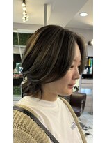 ヘアーアンドカラー ルジャルダン 葛西店(le jardin) メッシュ