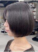 丸みミニボブ【福岡 パーマ デジタルパーマ 髪質改善】