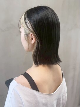 アルバム 渋谷パルコ(ALBUM) ブリーチボブくびれミディ顔周りレイヤー_ba563531