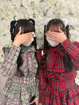 ベルグロー 原宿(BELLEGROW)&nbsp;巻き下ろしツイン三つ編み