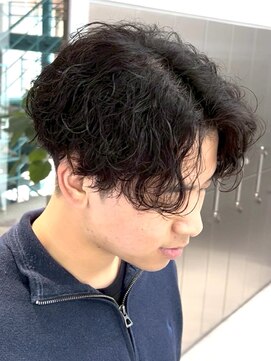 フィフス 渋谷(fifth) 渋谷フェザーパーマシャドウパーマ無造作センターパート