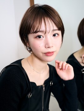 ロンドアンメゾン 原宿(Lond un Maison.) オリーブグレー/レイヤーカット/黒髪/マロンベージュ/原宿0120